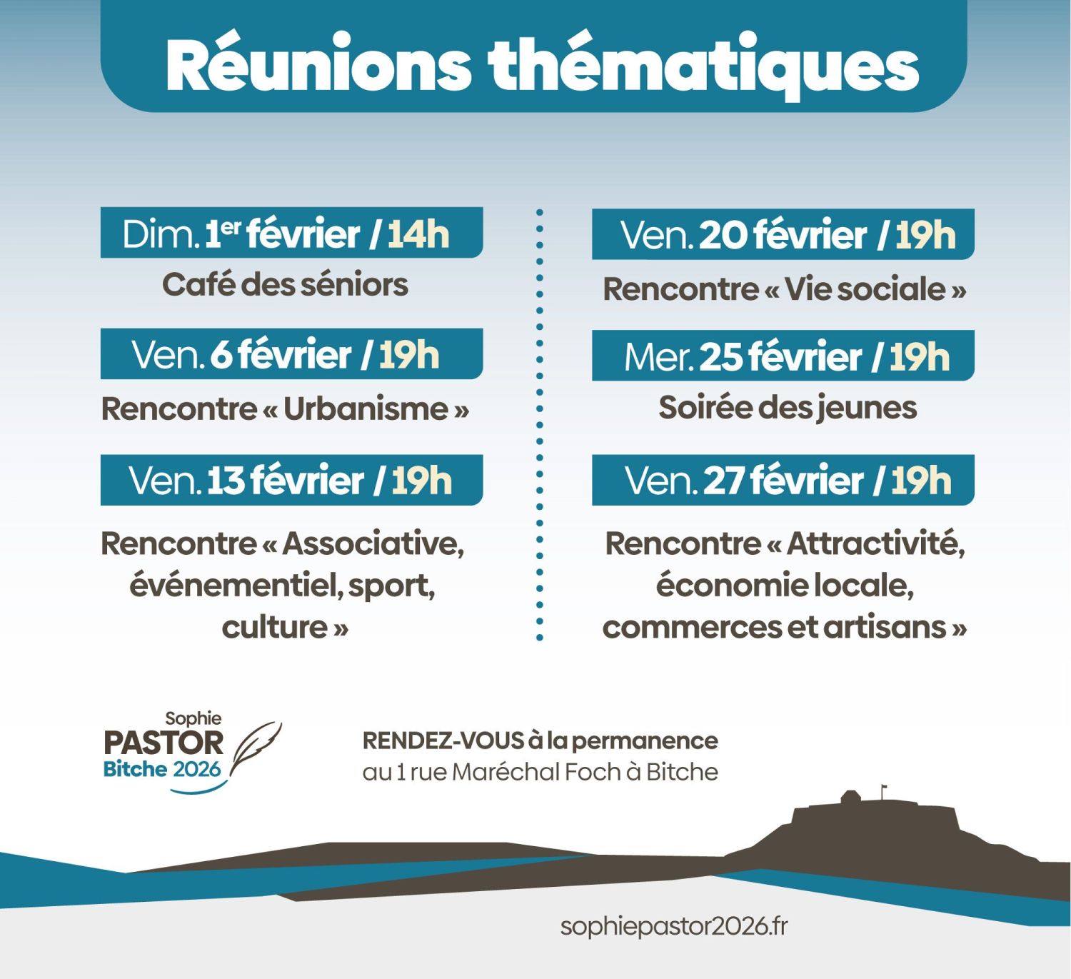 Image de Réunions thématiques