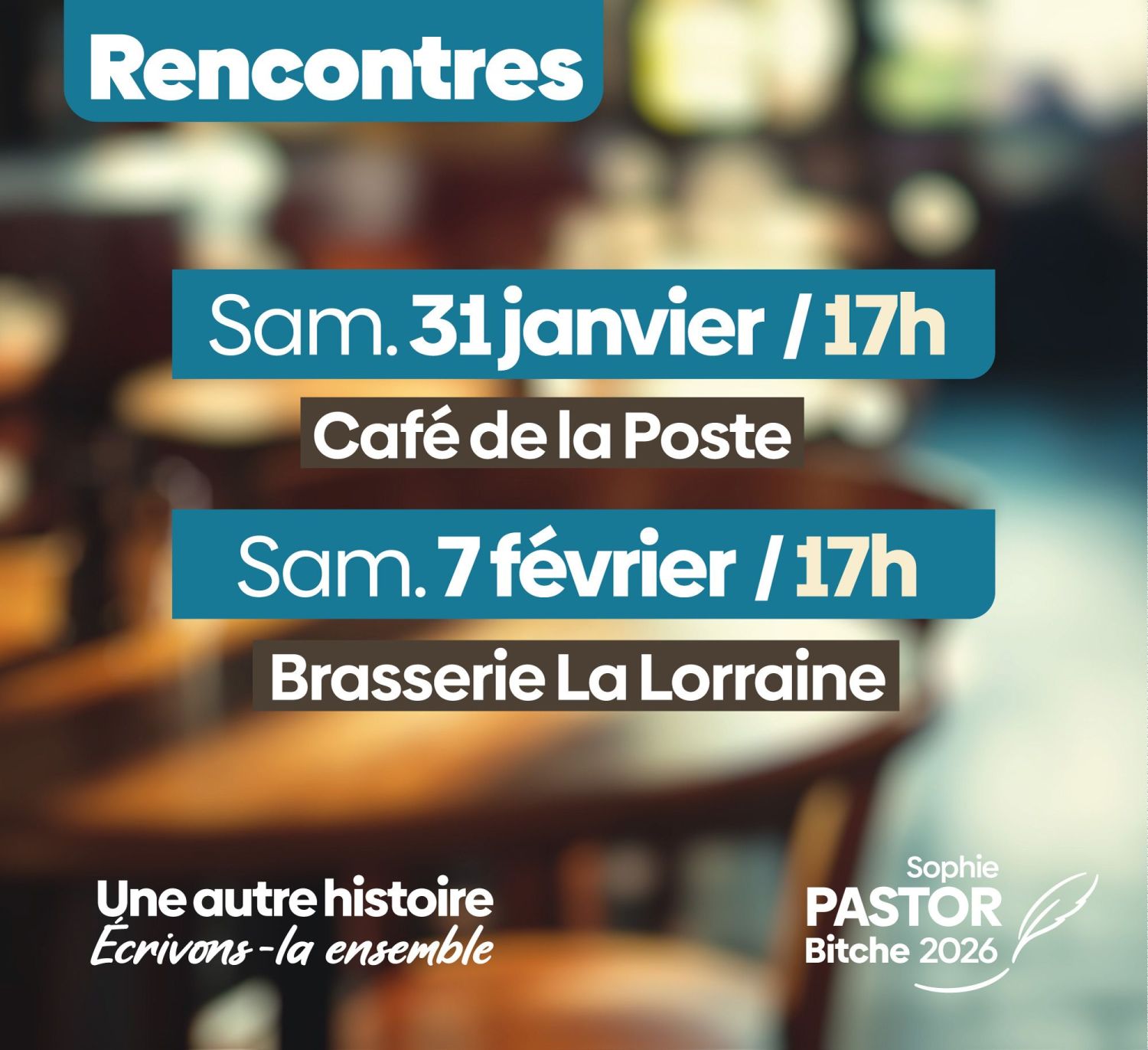 Image de Réunions "Cafés-bars"