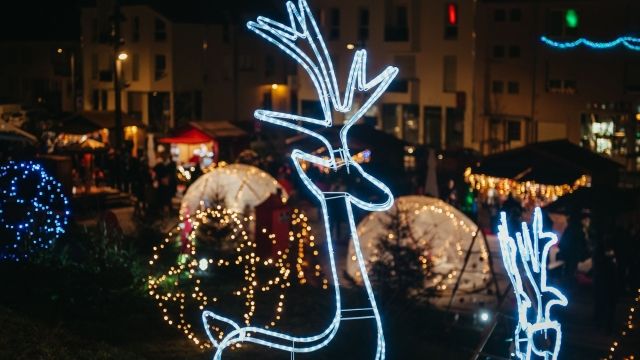 Marché de Noël de Bitche Image de Marché de Noël de Bitche