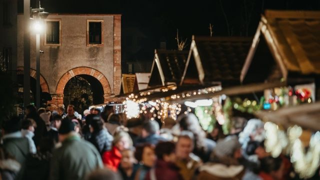 Marché de Noël de Bitche Image de Marché de Noël de Bitche