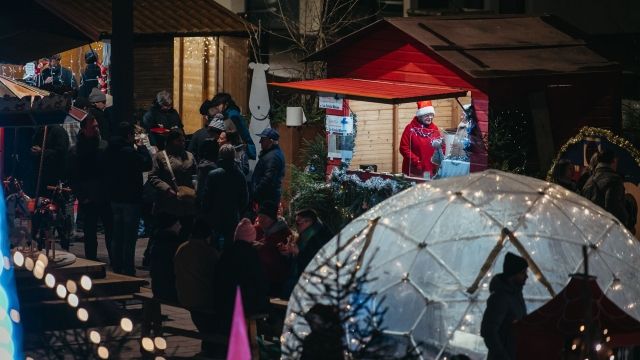 Marché de Noël de Bitche Image de Marché de Noël de Bitche