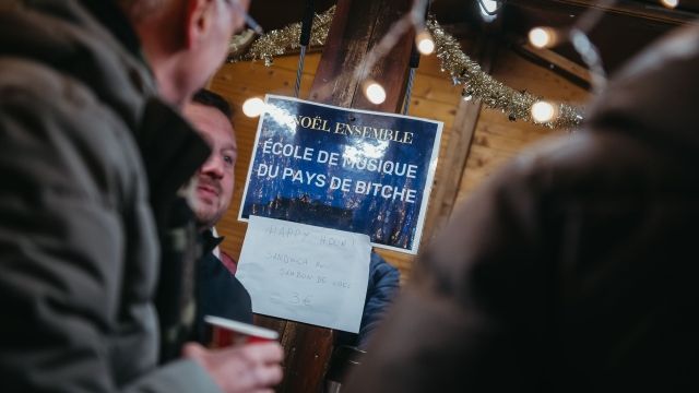 Marché de Noël de Bitche Image de Marché de Noël de Bitche