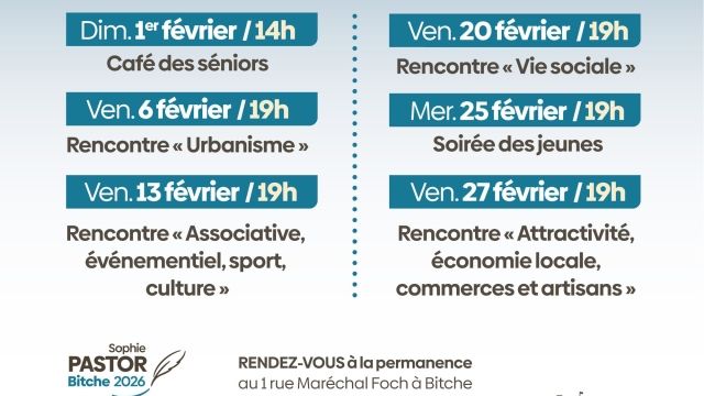 Image de Réunions thématiques