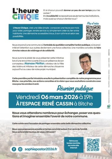 Image de Réunion publique à 19h