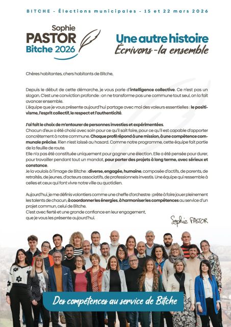 Image de Tract Présentation des colistiers