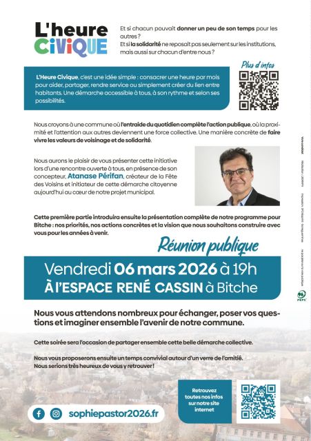 Tract Présentation des colistiers Image de Tract Présentation des colistiers