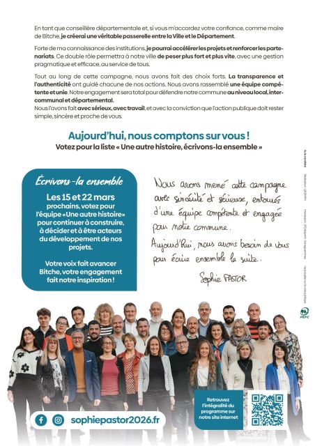 Programme - Sophie Pastor - Bitche 2026 Image de Programme - Sophie Pastor - Bitche 2026